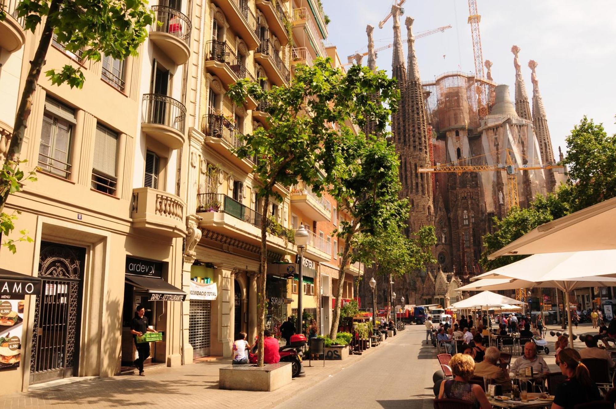 Gaudi Sagrada Familia Barcelona Exterior foto